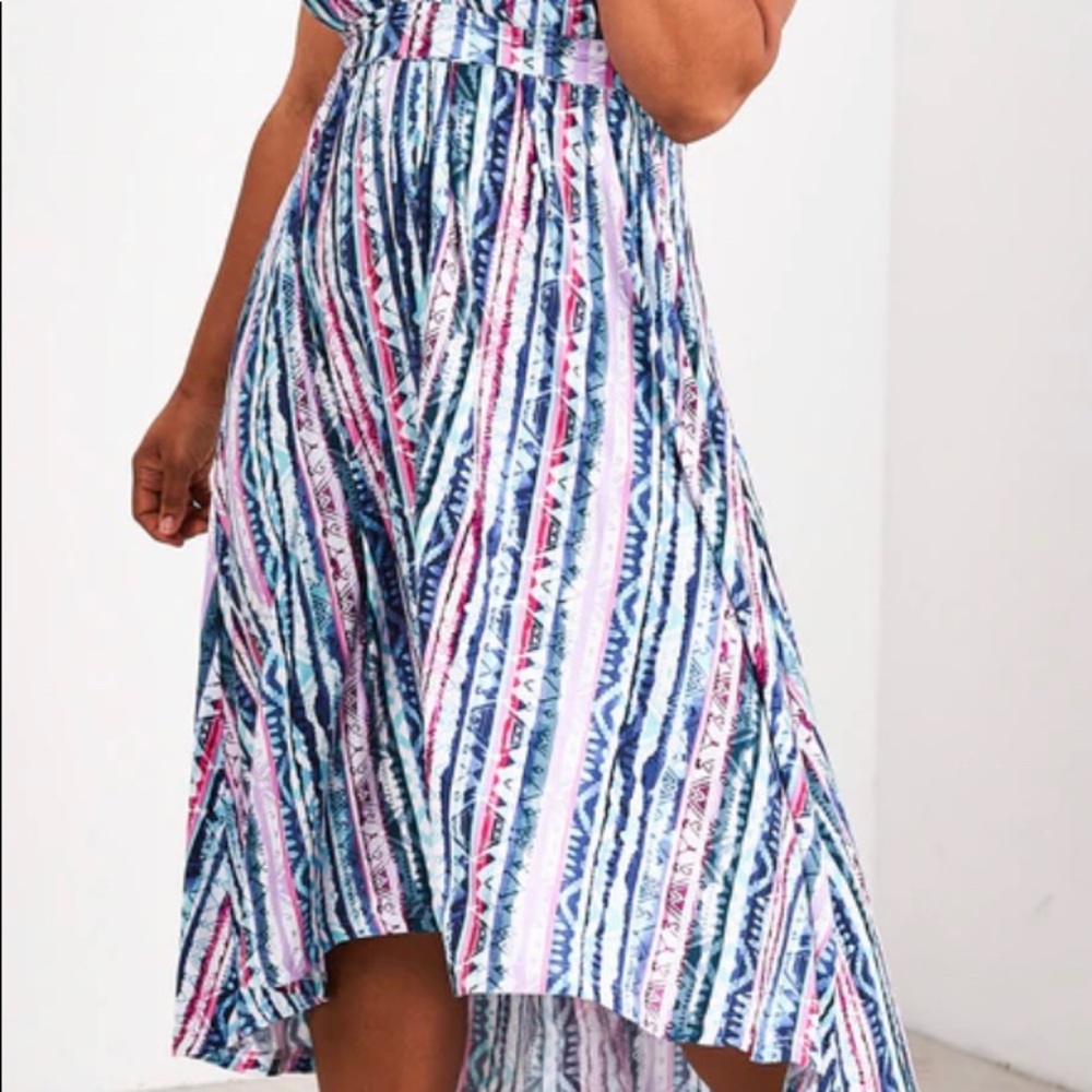 Latched Mama Pleated dress